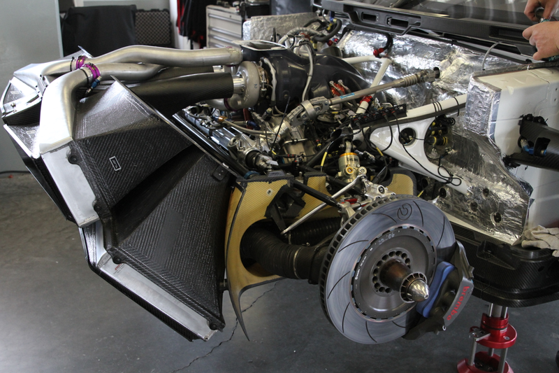 Under the hood.